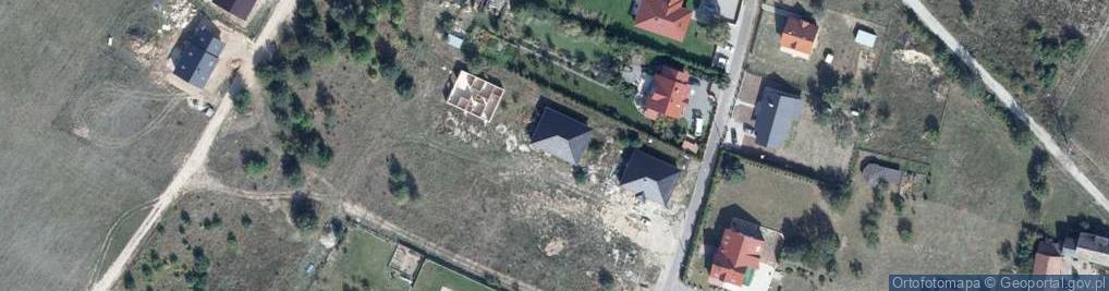 Zdjęcie satelitarne Lawendowa ul.