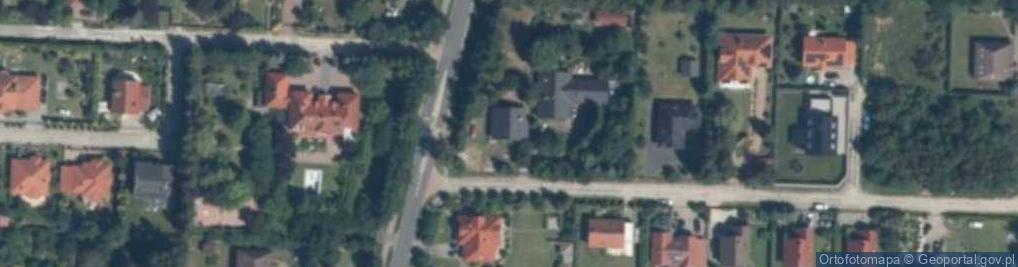 Zdjęcie satelitarne Lawendowa ul.