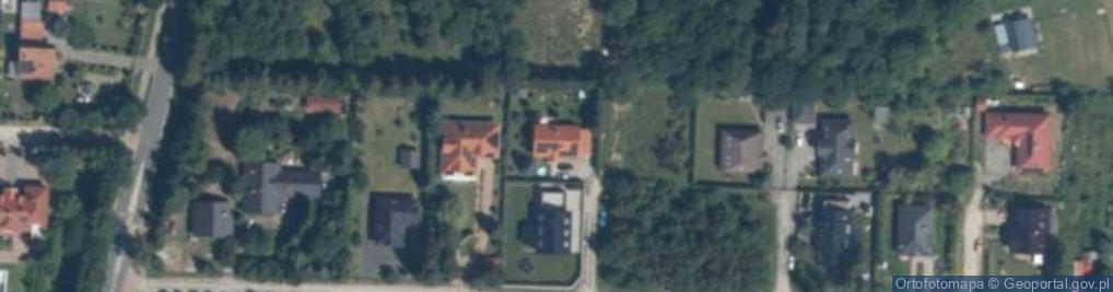 Zdjęcie satelitarne Lawendowa ul.