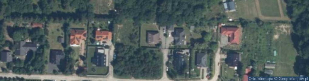 Zdjęcie satelitarne Lawendowa ul.
