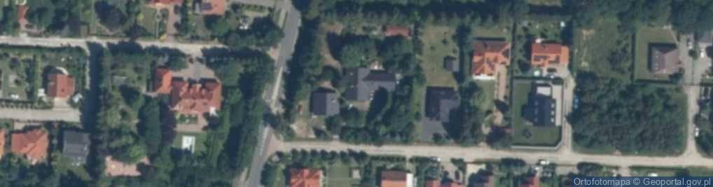 Zdjęcie satelitarne Lawendowa ul.