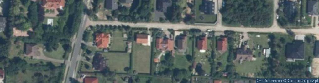Zdjęcie satelitarne Lawendowa ul.