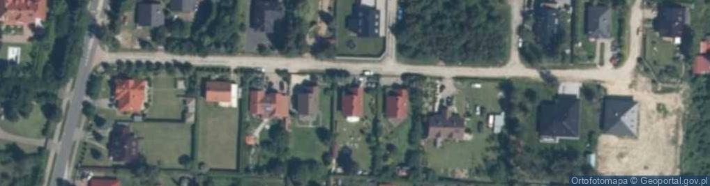 Zdjęcie satelitarne Lawendowa ul.