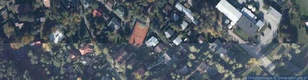 Zdjęcie satelitarne Lawendowa ul.
