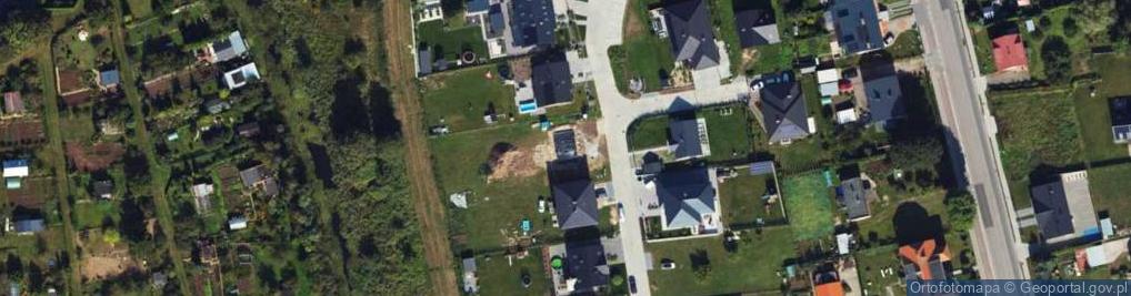 Zdjęcie satelitarne Lawendowa ul.