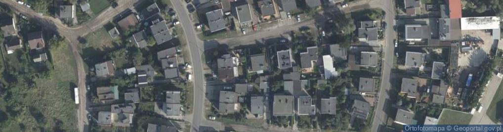 Zdjęcie satelitarne Łanowa ul.