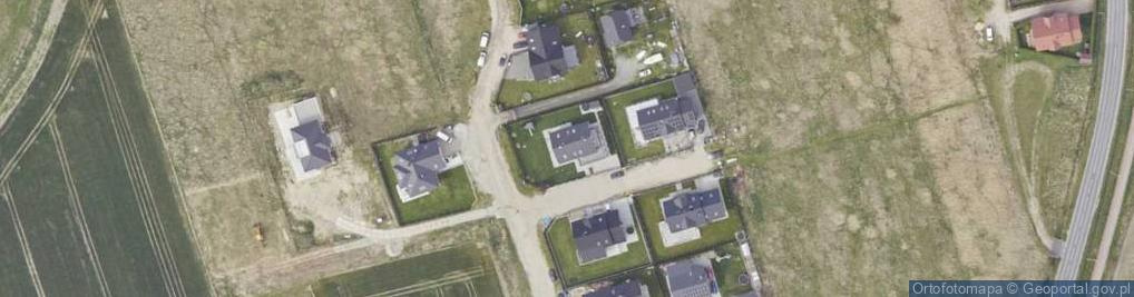 Zdjęcie satelitarne Lazurowa ul.