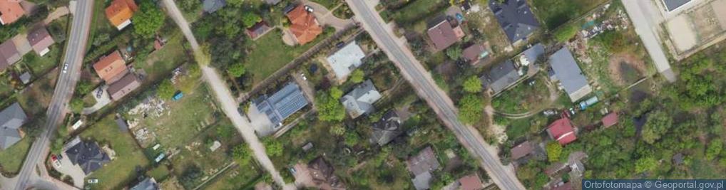 Zdjęcie satelitarne Lazurowa ul.