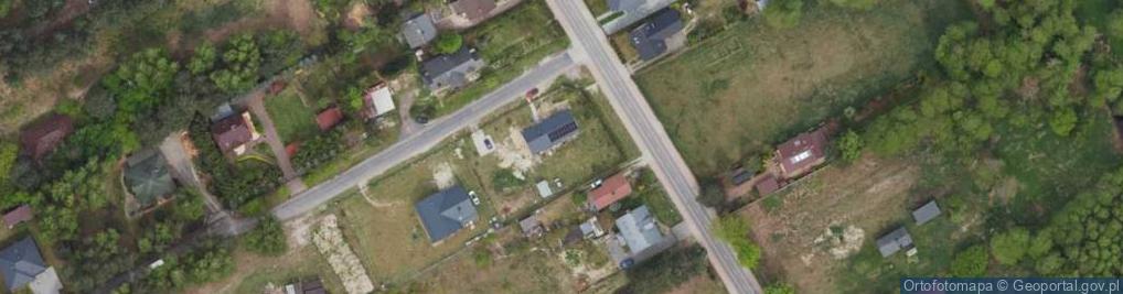 Zdjęcie satelitarne Lazurowa ul.