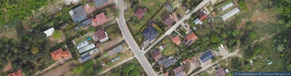 Zdjęcie satelitarne Lazurowa ul.