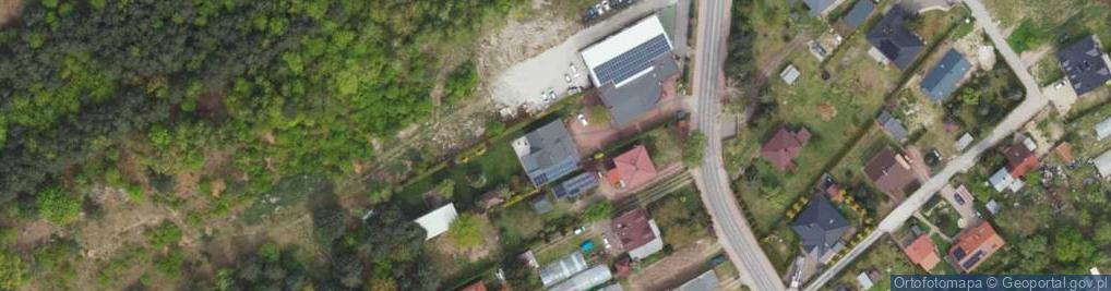 Zdjęcie satelitarne Lazurowa ul.