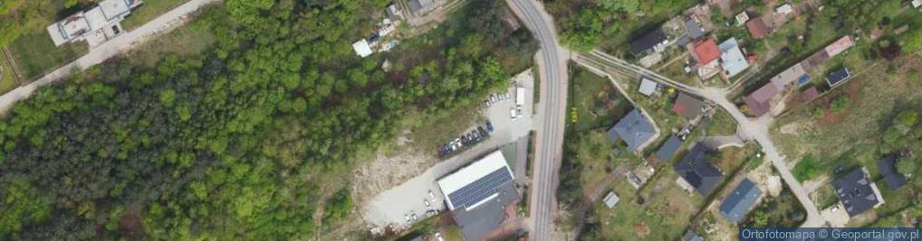 Zdjęcie satelitarne Lazurowa ul.