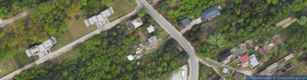 Zdjęcie satelitarne Lazurowa ul.
