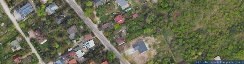 Zdjęcie satelitarne Lazurowa ul.