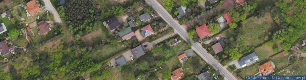 Zdjęcie satelitarne Lazurowa ul.