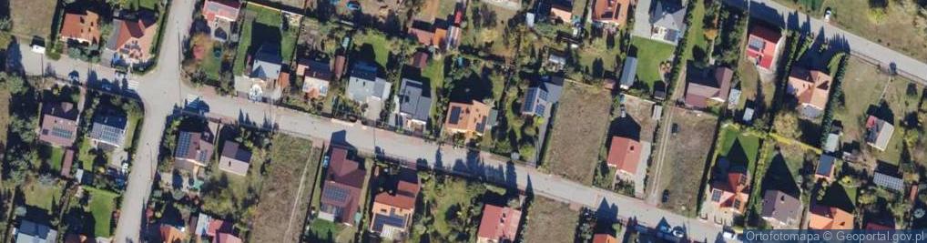 Zdjęcie satelitarne Łąkowa ul.