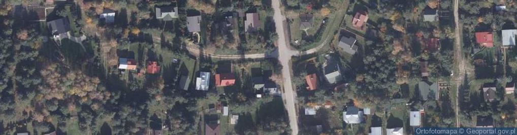 Zdjęcie satelitarne Łabędzia ul.