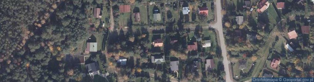 Zdjęcie satelitarne Łabędzia ul.