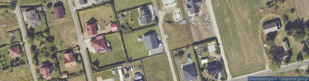 Zdjęcie satelitarne Lawendowa ul.