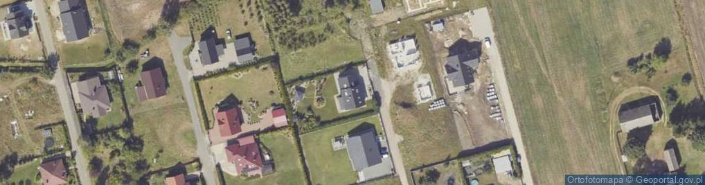 Zdjęcie satelitarne Lawendowa ul.