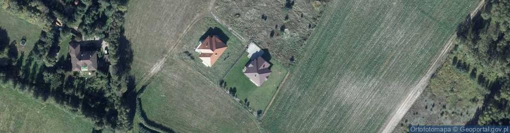 Zdjęcie satelitarne Łabędzia ul.