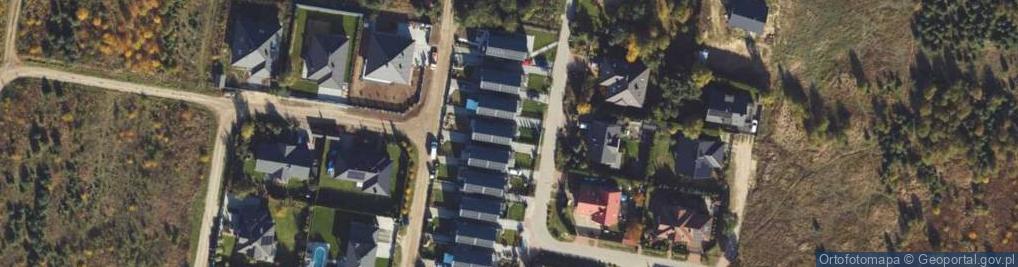 Zdjęcie satelitarne Lazurowa ul.
