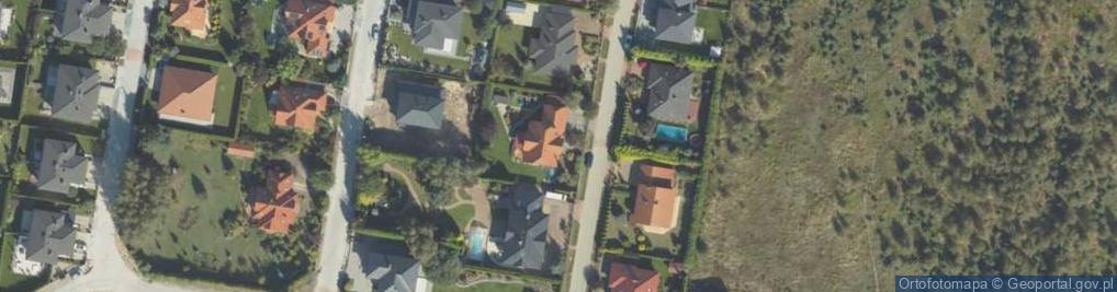 Zdjęcie satelitarne Lazurowa ul.