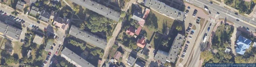 Zdjęcie satelitarne Łąkowa ul.