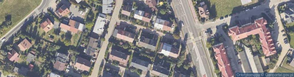 Zdjęcie satelitarne Lazurowa ul.