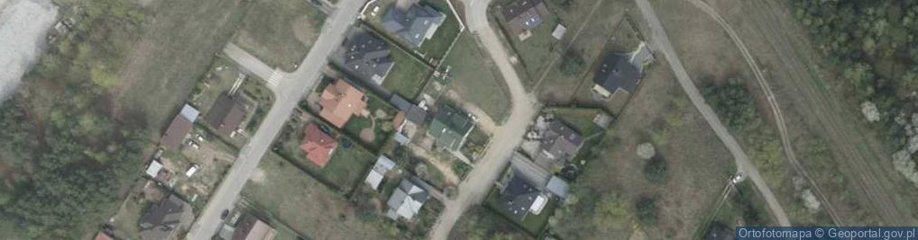Zdjęcie satelitarne Lazurowa ul.