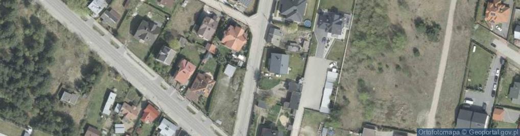 Zdjęcie satelitarne Łączna ul.