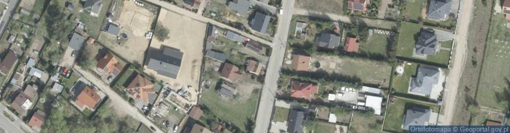Zdjęcie satelitarne Łączna ul.
