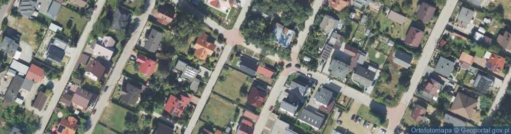 Zdjęcie satelitarne Laurowa ul.