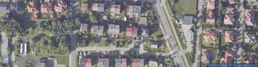 Zdjęcie satelitarne Łąkowa ul.