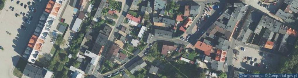 Zdjęcie satelitarne Łaziebna ul.