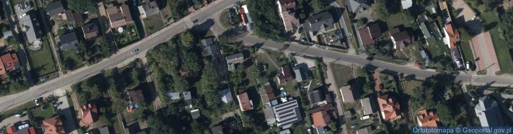 Zdjęcie satelitarne Laskowa ul.