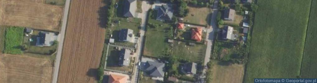 Zdjęcie satelitarne Lawendowa ul.