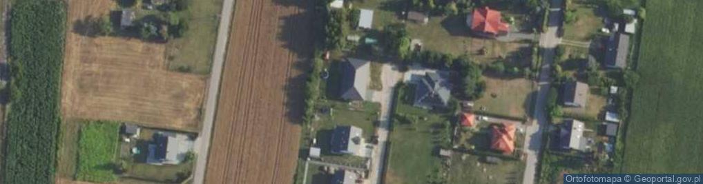 Zdjęcie satelitarne Lawendowa ul.