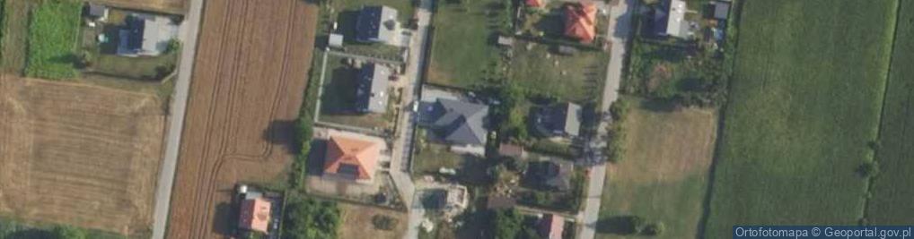 Zdjęcie satelitarne Lawendowa ul.