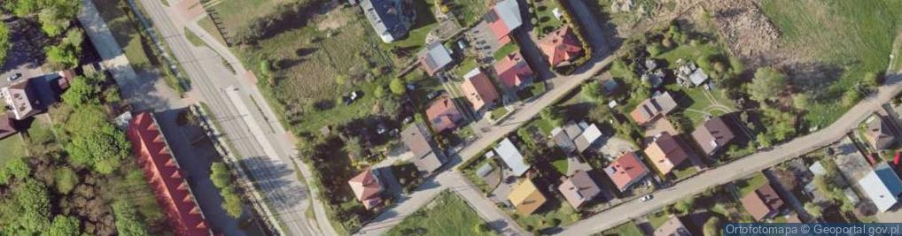 Zdjęcie satelitarne Łąkowa ul.