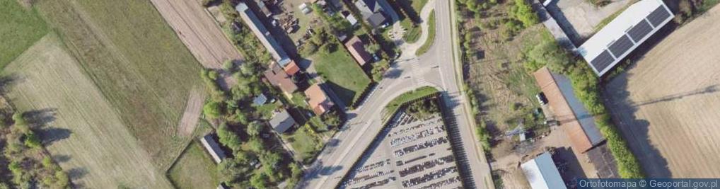 Zdjęcie satelitarne Laskowska ul.