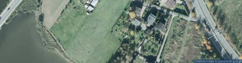 Zdjęcie satelitarne Łabędzia ul.