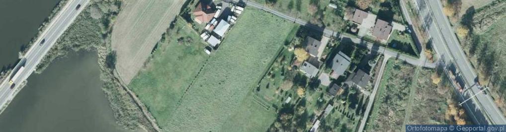 Zdjęcie satelitarne Łabędzia ul.