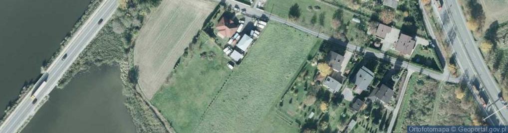 Zdjęcie satelitarne Łabędzia ul.