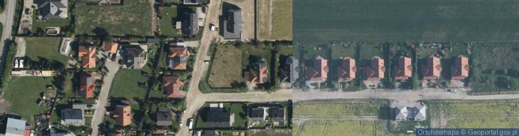 Zdjęcie satelitarne Lawendowa ul.