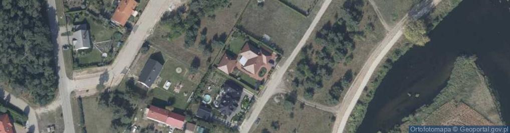 Zdjęcie satelitarne Łabędzia ul.