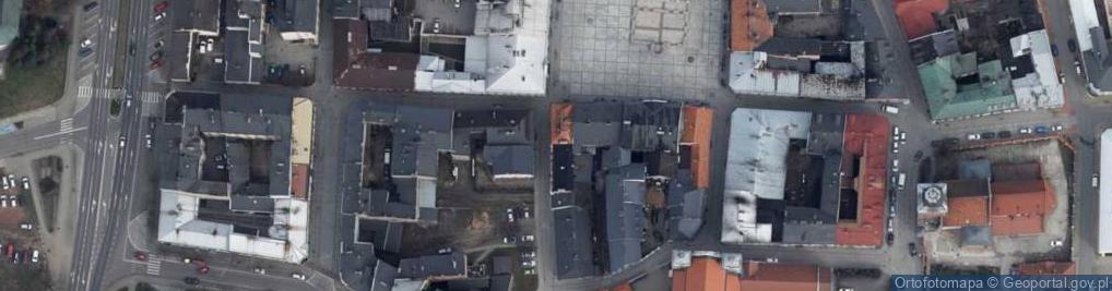 Zdjęcie satelitarne Łazienna-Mokra ul.
