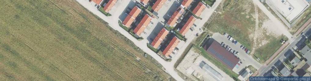 Zdjęcie satelitarne Lazurowa ul.