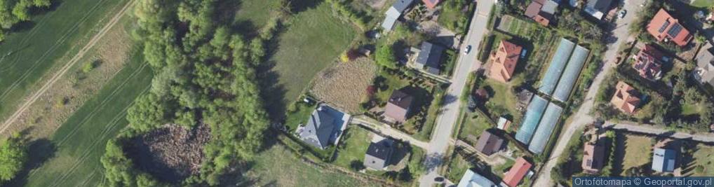 Zdjęcie satelitarne Łącka ul.