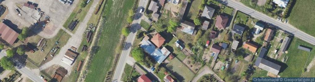 Zdjęcie satelitarne Łącka ul.